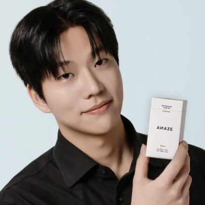 [ANAZE] Набор для подкрашивания волос Self Touch Up Color Kit B01 Brown