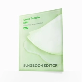 [SUNGBOON EDITOR] Ампульная лифтинг-маска для пор с зелёным томатом и NMN Green Tomato NMN Pore Lifting Ampoule Mask (1шт)