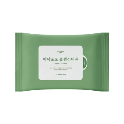 [mommy care] Очищающие салфетки Sea Grape Cleansing Tissue (10шт)