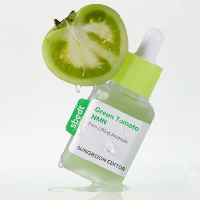 [SUNGBOON EDITOR] Ампула для сужения пор с зелёным томатом и NMN Green Tomato NMN Pore Minimizing Ampoule 40мл