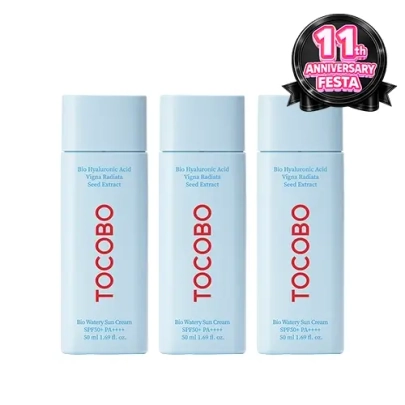 [TOCOBO] Солнцезащитный крем Bio Watery Sun Cream SPF50+ PA++++ (3шт)