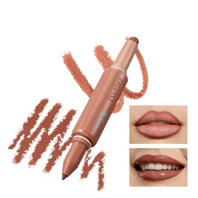 [fwee] Стойкий двойной карандаш-лайнер для губ Long-Lasting Dual Coloring Stick Lip Liner 1.2г (6 оттенков)