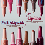 [fwee] Стойкий двойной карандаш-лайнер для губ Long-Lasting Dual Coloring Stick Lip Liner 1.2г (6 оттенков)