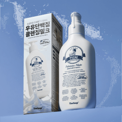 [Torhop] Очищающее milk oil с солью и пептидами 200мл