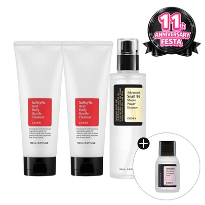 [COSRX] Набор очищающего средства с салициловой кислотой Salicylic Acid Daily Gentle Cleanser 150мл