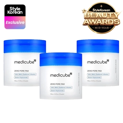 [MEDICUBE] Пэды Zero Pore Pad 2.0 (70пэдов×3шт)