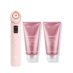 [MEDICUBE] Гель-бустер с PDRN 300мл + 300мл With AGE-R Booster Pro Pink