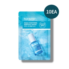 [Real Barrier] renewal Успокаивающая ампульная маска Aqua Soothing Ampoule Mask 28мл (10шт)