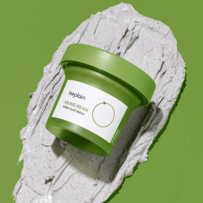 [beplain] Глиняная маска для пор с машем Mung Bean Pore Clay Mask 120мл