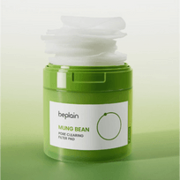 [beplain] Очищающие пэды для пор с машем Mung Bean Pore Clearing Filter Pad (70шт)