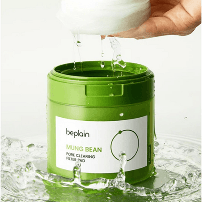 [beplain] Очищающие пэды для пор с машем Mung Bean Pore Clearing Filter Pad (70шт)