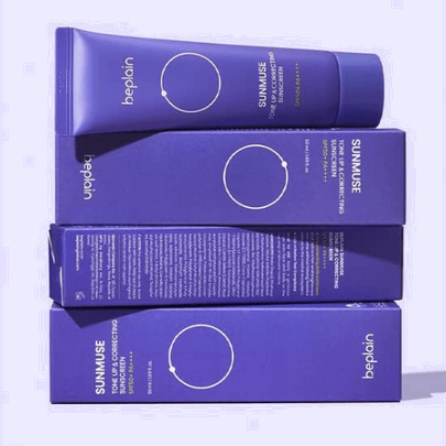 [beplain] Тональный солнцезащитный крем-корректор Sunmuse Tone-Up & Correcting Sunscreen 50мл