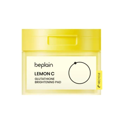 [beplain] Осветляющие пэды с лимоном и глутатионом Lemon C Glutathione Brightening Pad (70шт)