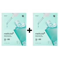 [MEDICUBE] ★1+1★  Успокаивающая сывороточная маска с азелаиновой кислотой Azelaic Acid 16 BB Calming Serum Mask (1шт)