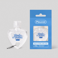 [Pleuvoir] *mini* Жидкое мыло для рук Heart Keyring 30мл (Rose Wood)