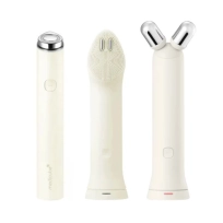 [MEDICUBE] Набор AGE-R Booster Pro Mini Plus + V Roller + Cleansing Head Set (Beige)