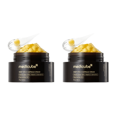 [MEDICUBE] Капсульный крем с Витамином С Deep Vita C Capsule Cream 55гр +  55гр