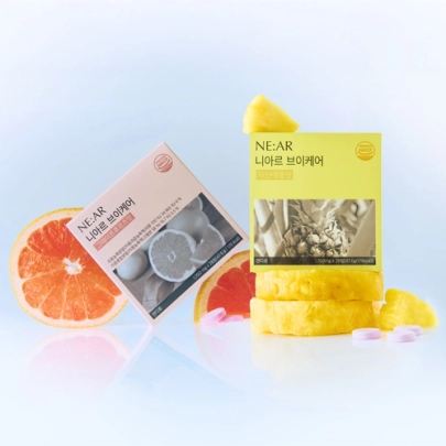 [NE:AR] Набор жевательных конфет для V-линии V-Line Chews Two Flavours Set (Pineapple & Grapefruit)