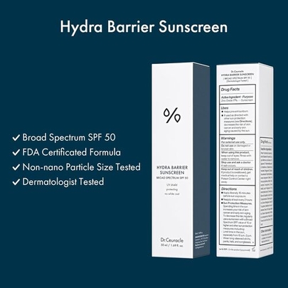 [Dr.Ceuracle] Солнцезащитный крем Hydra Barrier Sunscreen 50мл (OTC Ver.)