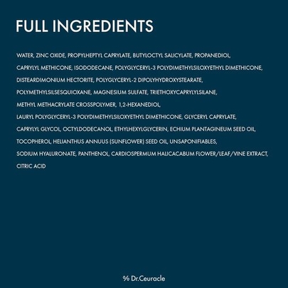 [Dr.Ceuracle] Солнцезащитный крем Hydra Barrier Sunscreen 50мл (OTC Ver.)