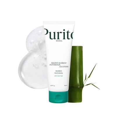 [Purito Seoul] Дуо очищающего средства с бамбуком и пантенолом Mighty Bamboo Panthenol Cleanser 150мл