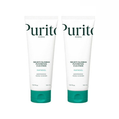 [Purito Seoul] Дуо очищающего средства с бамбуком и пантенолом Mighty Bamboo Panthenol Cleanser 150мл