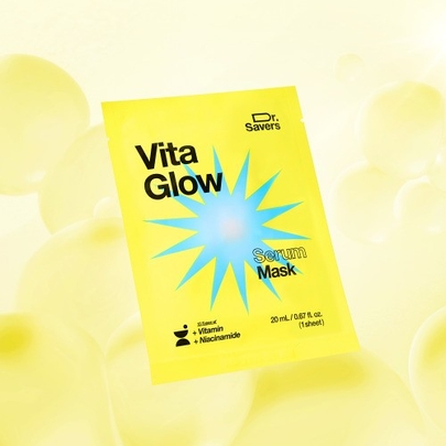 [It's Skin] Тканевая маска Dr. Savers Vita Glow Mask Sheet (10шт)