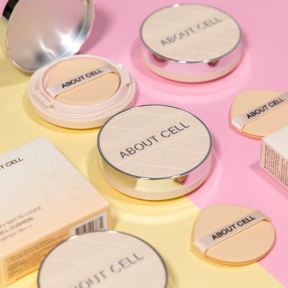 [ABOUT CELL] Матовый кушон с шелковистым покрытием (2 оттенка)