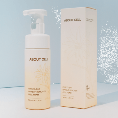 [ABOUT CELL] Очищающая пенка для снятия макияжа Pure Clear 140мл