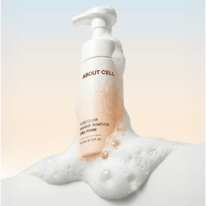 [ABOUT CELL] Очищающая пенка для снятия макияжа Pure Clear 140мл
