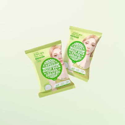 [Ariul] Охлаждающие дезодорирующие салфетки Smooth & Pure Fresh Cooling Deo Tissue (20 шт.)