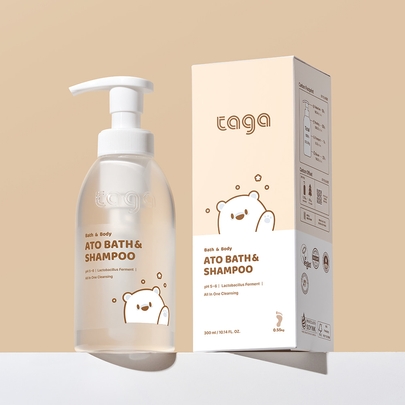 [taga] Ato Гель для душа и шампунь (300 мл)