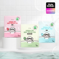 [allongs] Трио-набор пилинг-пэдов для тела Korean Spa