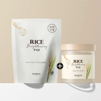 [Skinfood] Осветляющие пэды с рисом + рефилл (60 + 30шт)