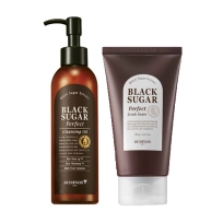 [Skinfood] Дуо-набор для глубокого очищения с чёрным сахаром