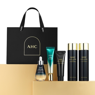 [AHC] Набор ухода за кожей Black Caviar Youth Ritual Care Set