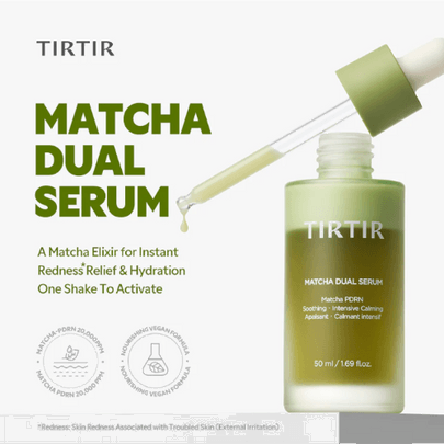 [TIRTIR] Двойная сыворотка с матчей Matcha Dual Serum 50мл