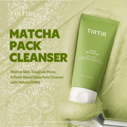 [TIRTIR] Очищающая пенка с матчей Matcha Pack Cleanser 120мл