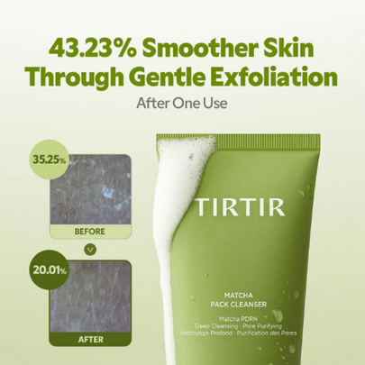 [TIRTIR] Очищающая пенка с матчей Matcha Pack Cleanser 120мл