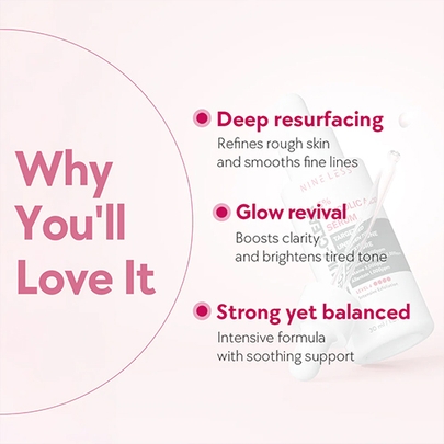 [NINELESS] Сыворотка с 5% гликолевой кислотой Molecule-Clear 30мл