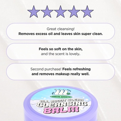 [CHASIN' RABBITS] Очищающий бальзам All About Cleansing Balm 90г