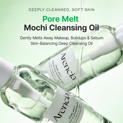 [ARENCIA] Двойной дуо-набор гидрофильного масла Pore Melt Mochi Cleansing Oil (200 мл + 200 мл)