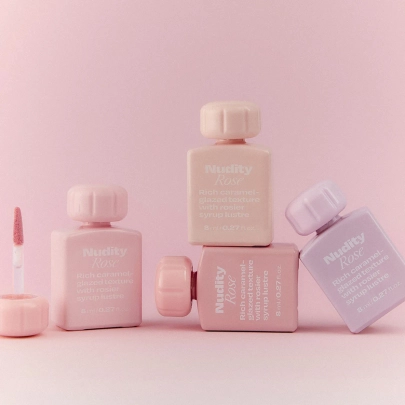 [alternative stereo] Nudity Rose Тинт для губ Lip Potion Caramel Glaze #Rose