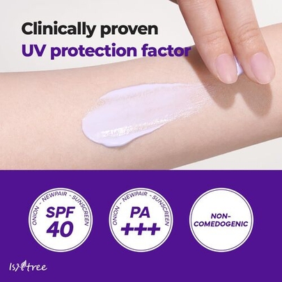 [Isntree] Солнцезащитный крем с луком Onion Newpair Sunscreen 50мл (OTC Ver.)