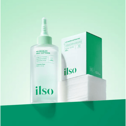 [ILSO] Средство для смягчения проблемных зон No Problem Spot Softener (+ набор хлопковых дисков 1/3 Saving Cotton Pad Set)
