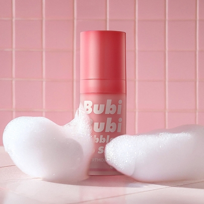 [unpa] Пузырьковый скраб для губ Bubi Bubi Bubble Lip Scrub #Pink
