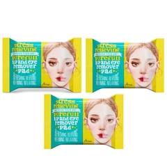 [Ariul] Очищающие диски для снятия макияжа с губ и глаз Stress Relieving Purefull (3 шт.)