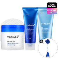 [MEDICUBE] Набор Zero Pore Perfecting Set (очищение + пэды + маска)