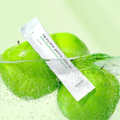[HEALTHY PLACE] Стик с глутатионом и коллагеном Double Toning White Glutathione Collagen Stick Jelly (14 sticks)
