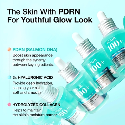 [Anua] мини Сыворотка PDRN Hyaluronic Acid Capsule 100 Serum 10 мл